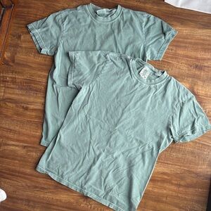 Comfort colors bundle of 2 tee shirts